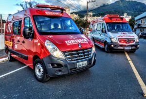 Recém-nascido é salvo por bombeiros voluntários em Jaraguá do Sul