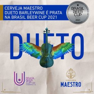 Cervejaria Maestro é prata no Brasil Beer Cup 2021!