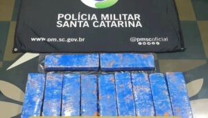 PM encontra maconha em tambor enterrado em Corupá