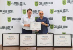 Jaraguá do Sul recebe pela terceira vez o Prêmio Cidades Excelentes