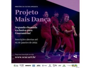 Projeto Mais Dança abre inscrições para segunda chamada em Guaramirim